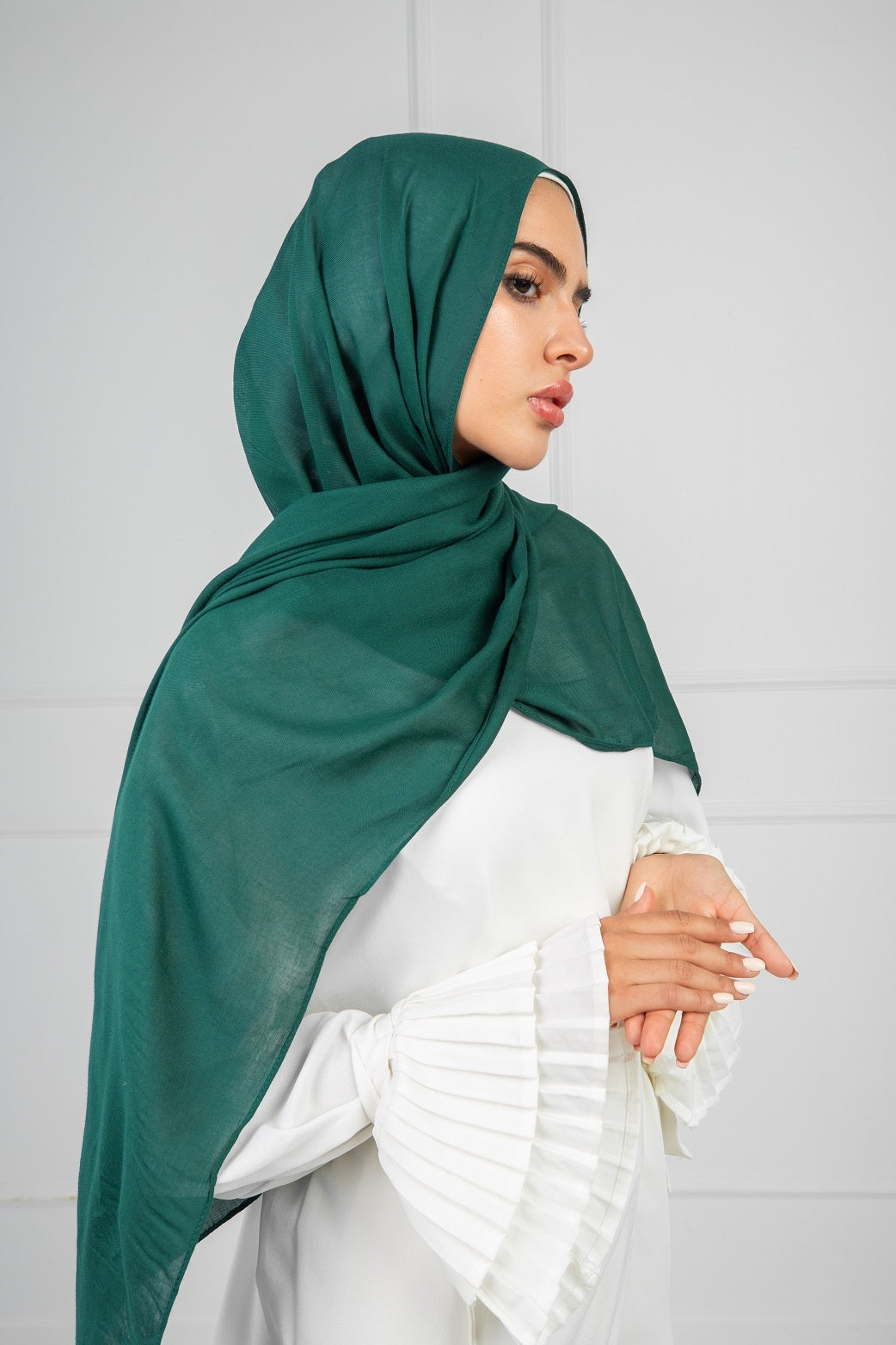 Everyday Modal Hijab-Forest Green