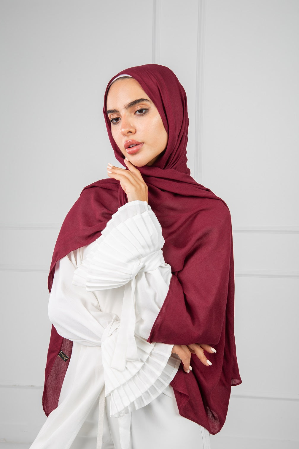 Everyday Modal Hijab- Maroon