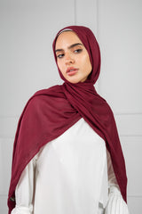 Everyday Modal Hijab- Maroon