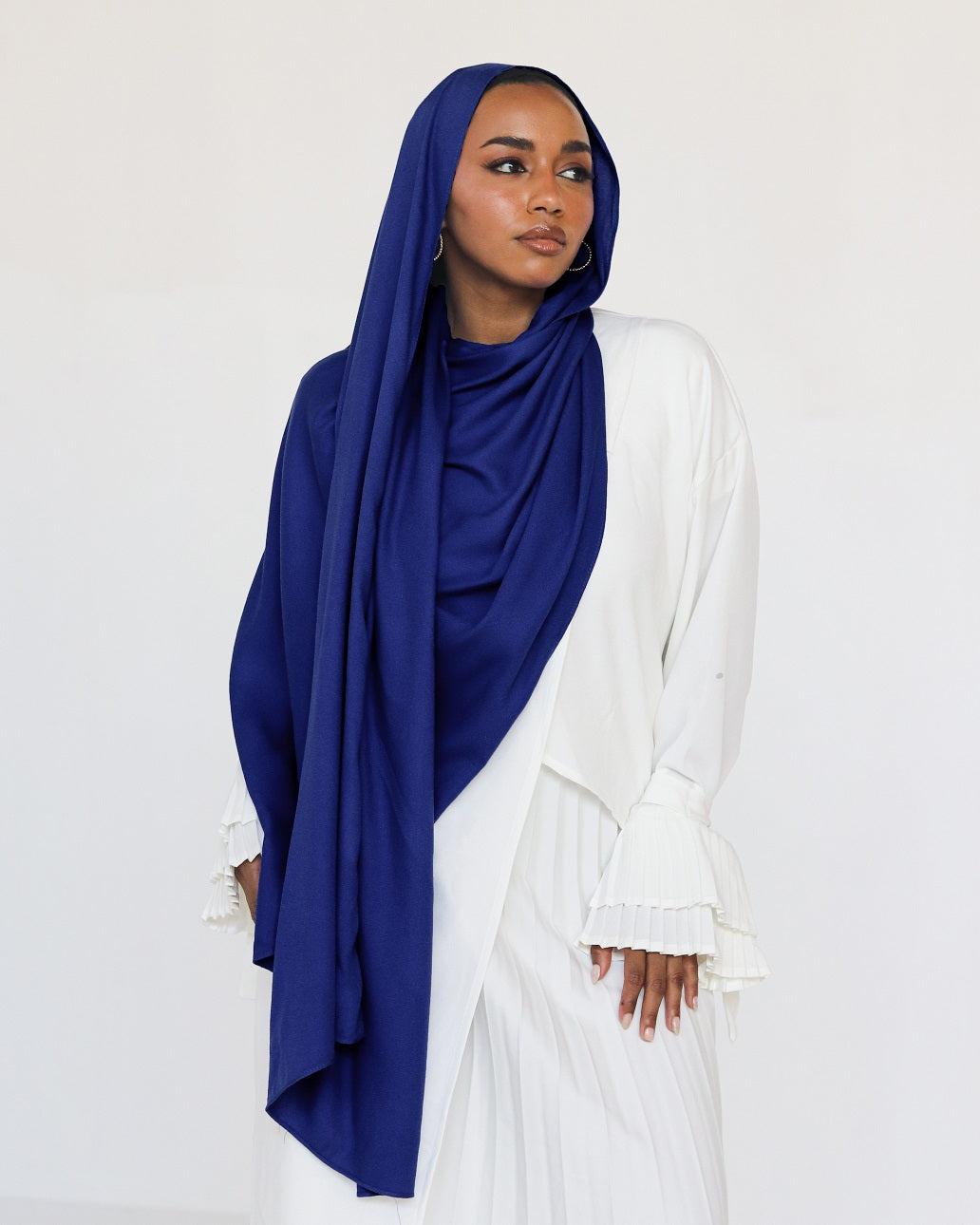 Elegance Modal Hijab - Cobalt Blue