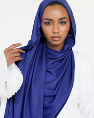 Elegance Modal Hijab - Cobalt Blue