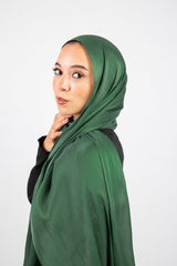 Organza Scarf - Emerald Green