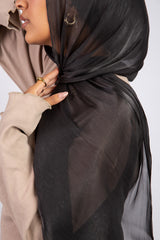 Organza Scarf - Black