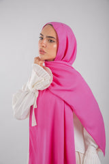 Elegance Modal Hijab -Fuchsia