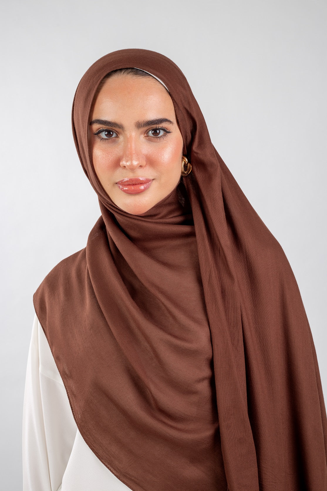 Everyday Modal Hijab-Caramel Brown