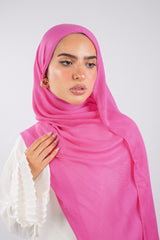 Everyday Modal Hijab-Barbie Pink